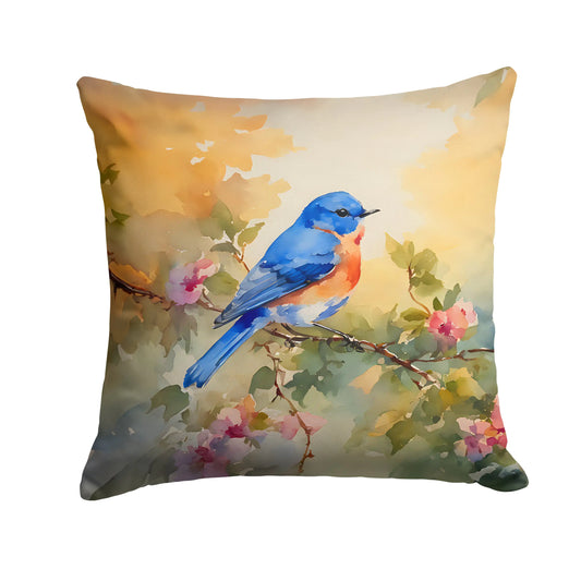 Bluebird Throw Pillow