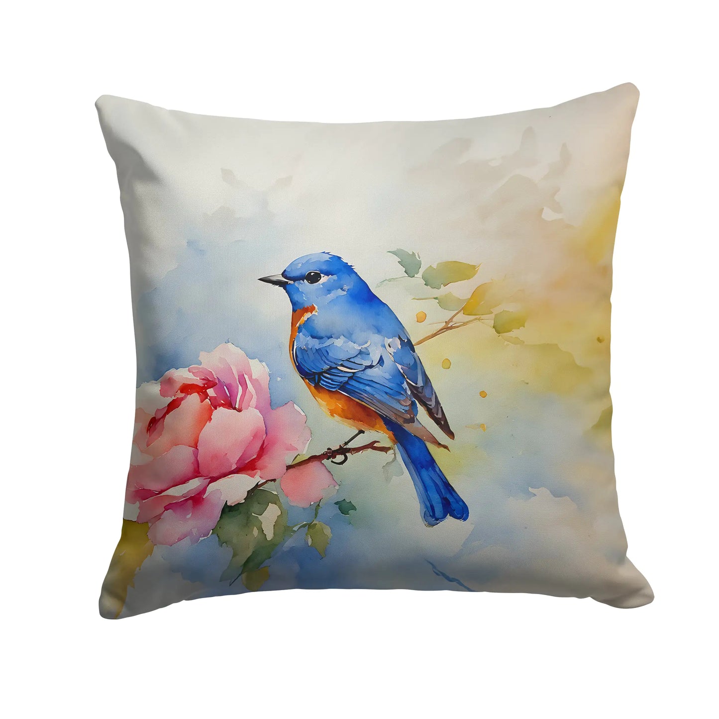 Bluebird Throw Pillow