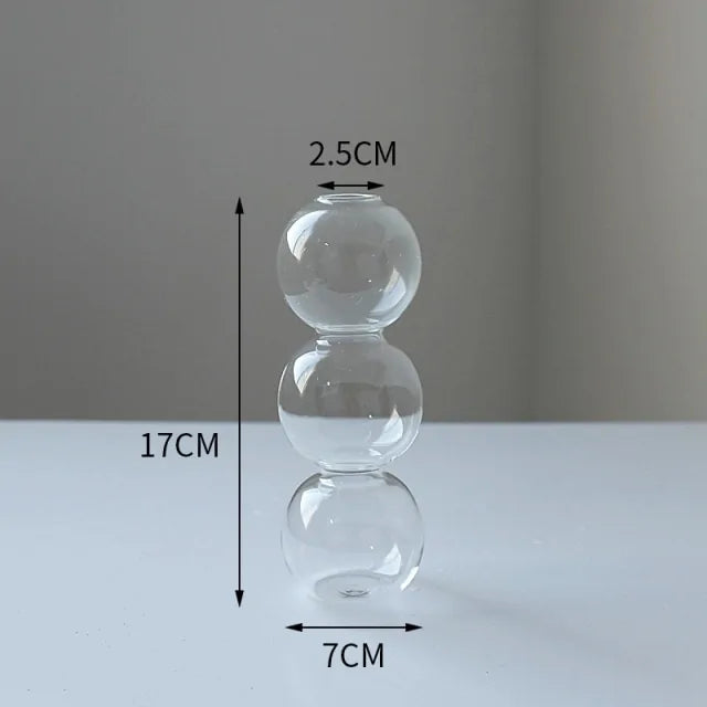 Transparent Flower Vase