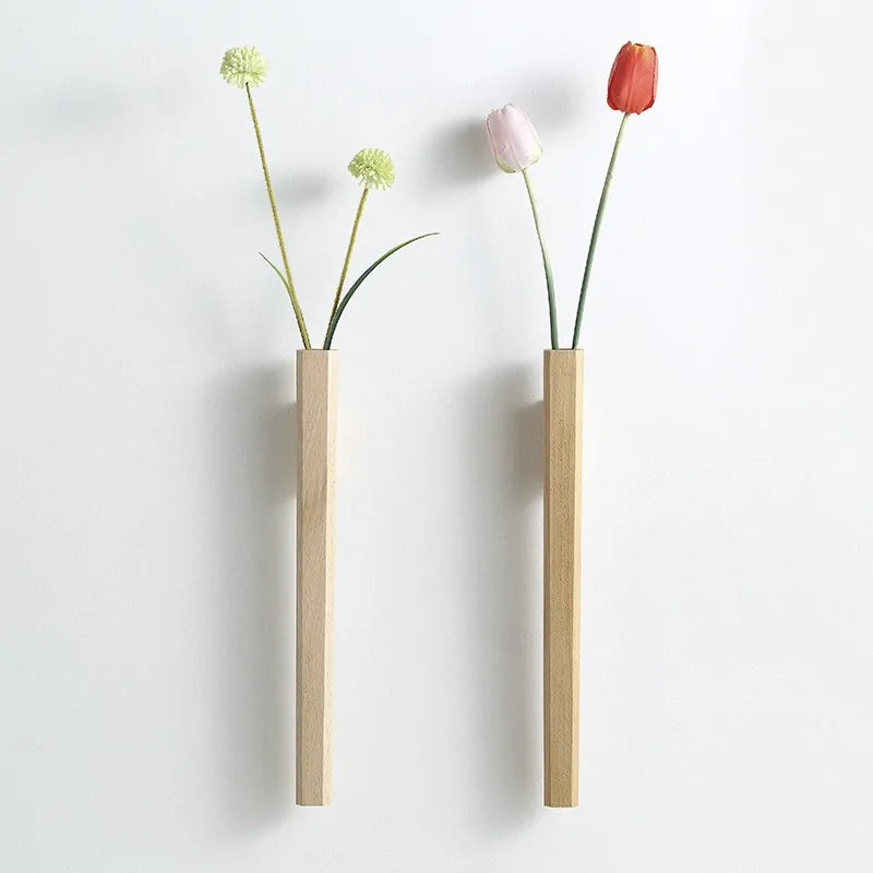 Wooden Hanging Vase