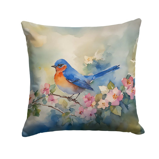 Bluebird Throw Pillow