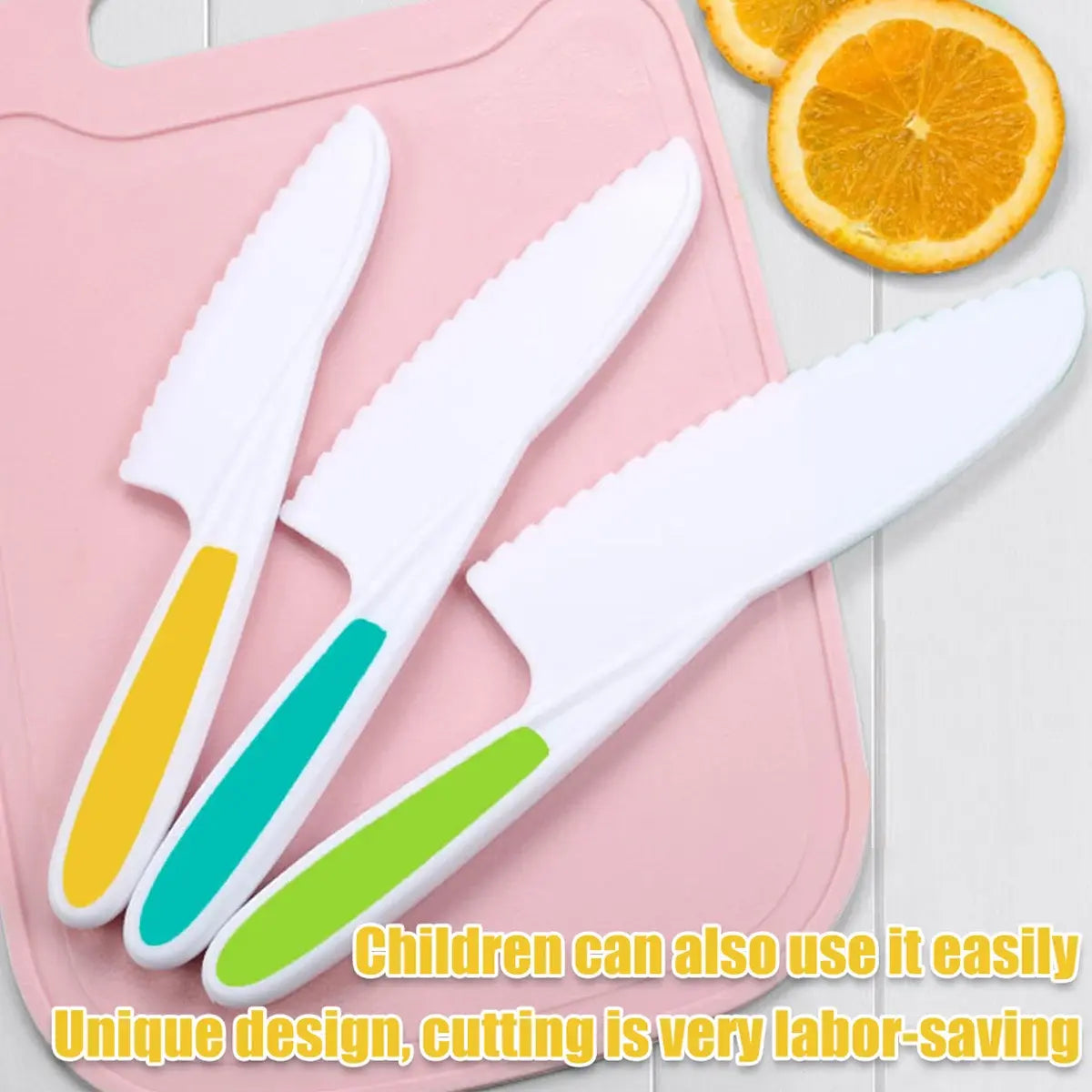 Cooking Cutter Set Wooden and Plastic Knives