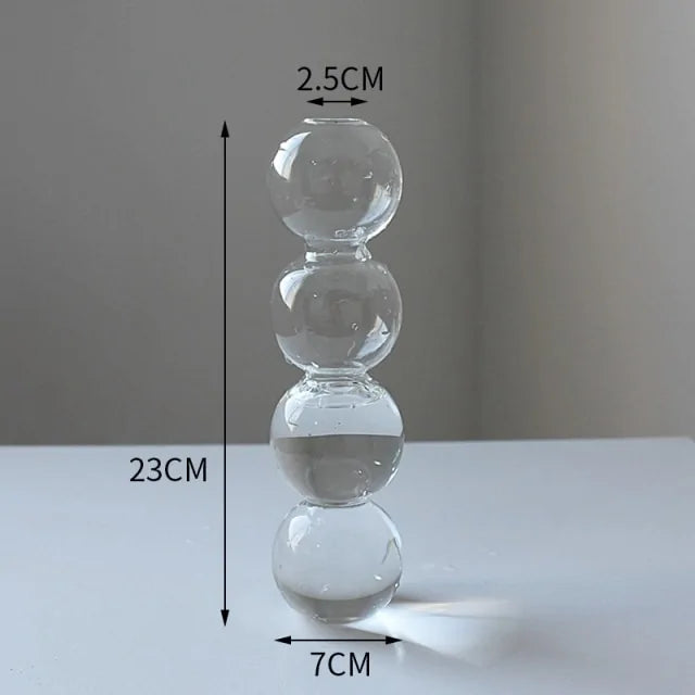 Transparent Flower Vase