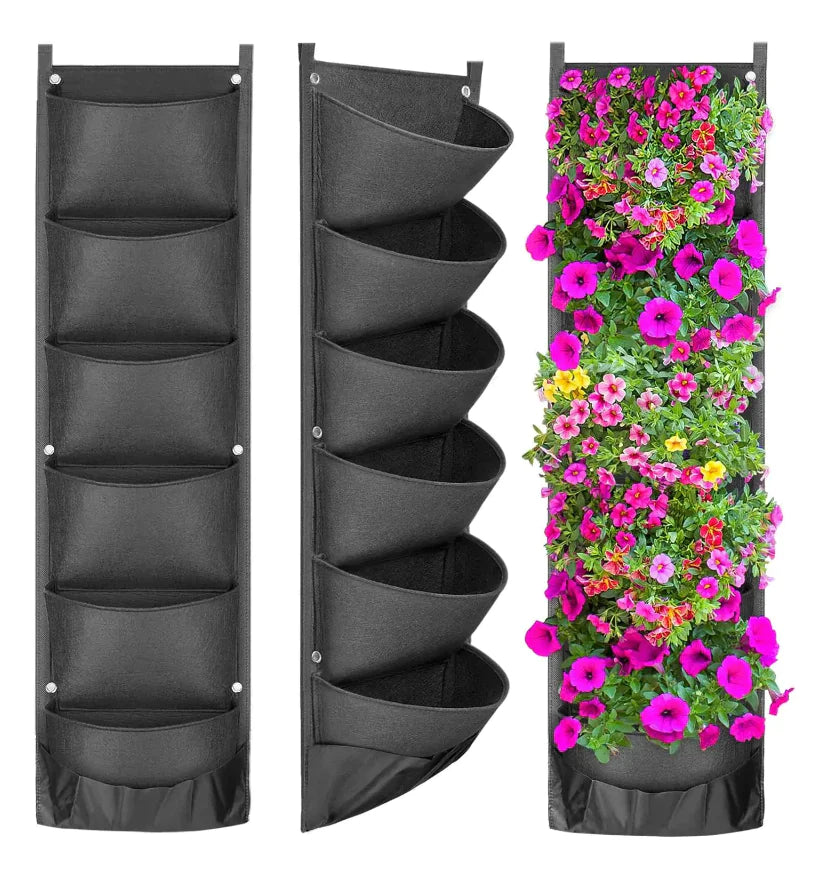 Vertical Hanging Garden Planter Flower Pots